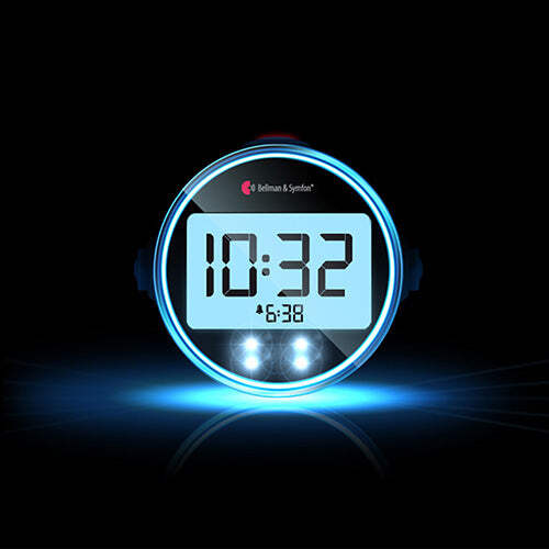 Bellman & Symfon Shake Awake Alarm Clock Pro Vibrating, LED, Night